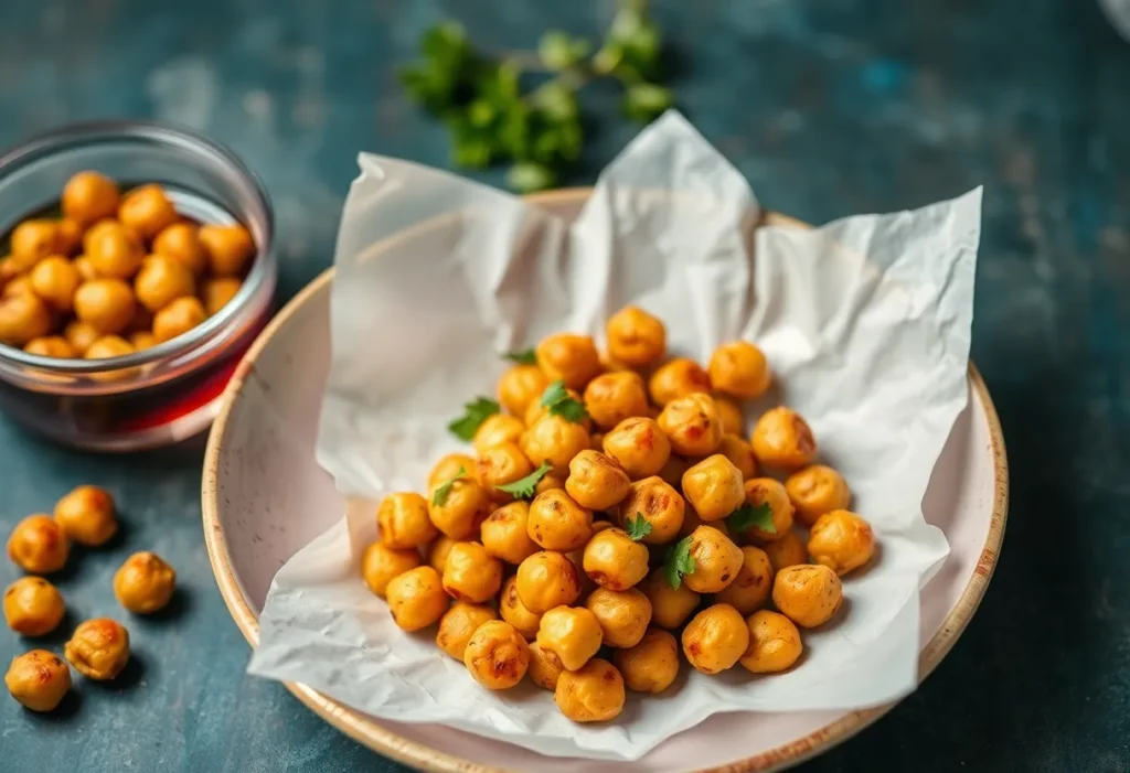 Crispy Roasted Chickpeas