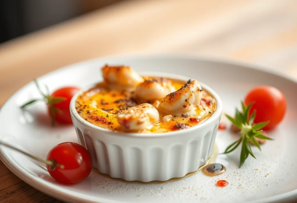 Crab Brulee recipe