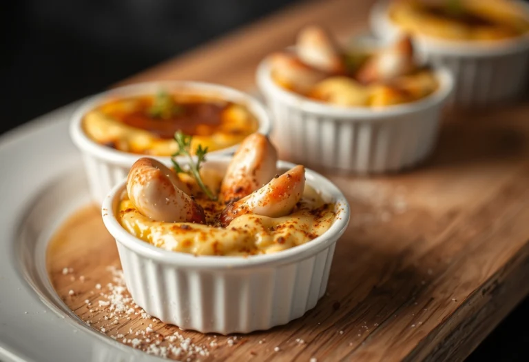 Crab Brulee recipe