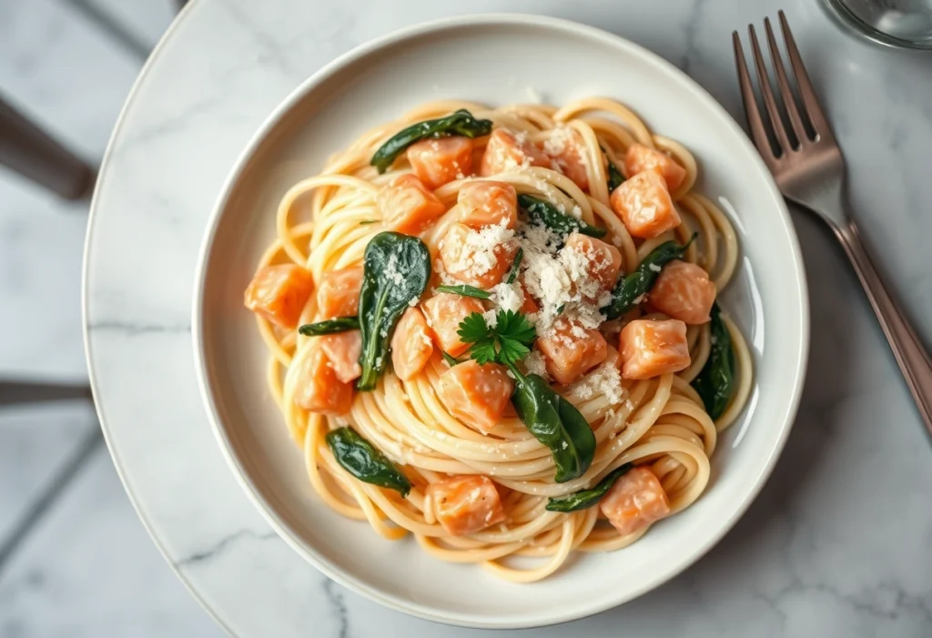 smoked salmon recipes, smoked salmon pasta with barcel, Smoked Salmon Pasta with Creamy Sauce